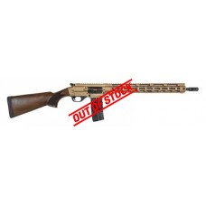 Crusader Arms Backland Hunter .223 Rem/5.56 NATO 18.6" Barrel Semi Auto Rifle - Tan/Wood